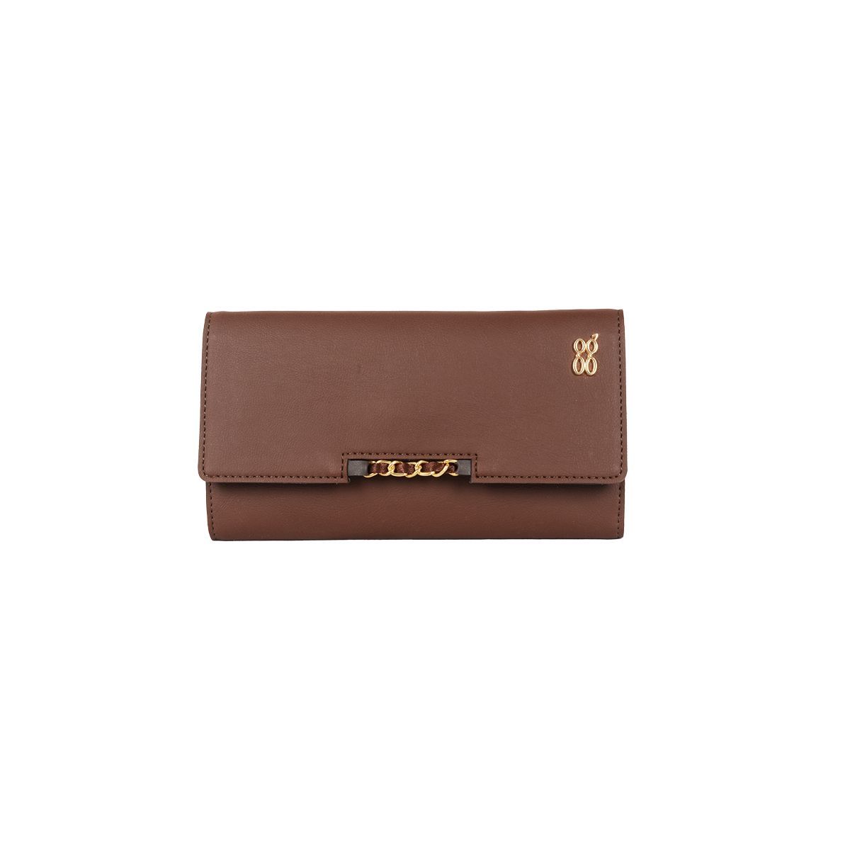 LWXE PINTUCK E ZIBA BROWN WALLET