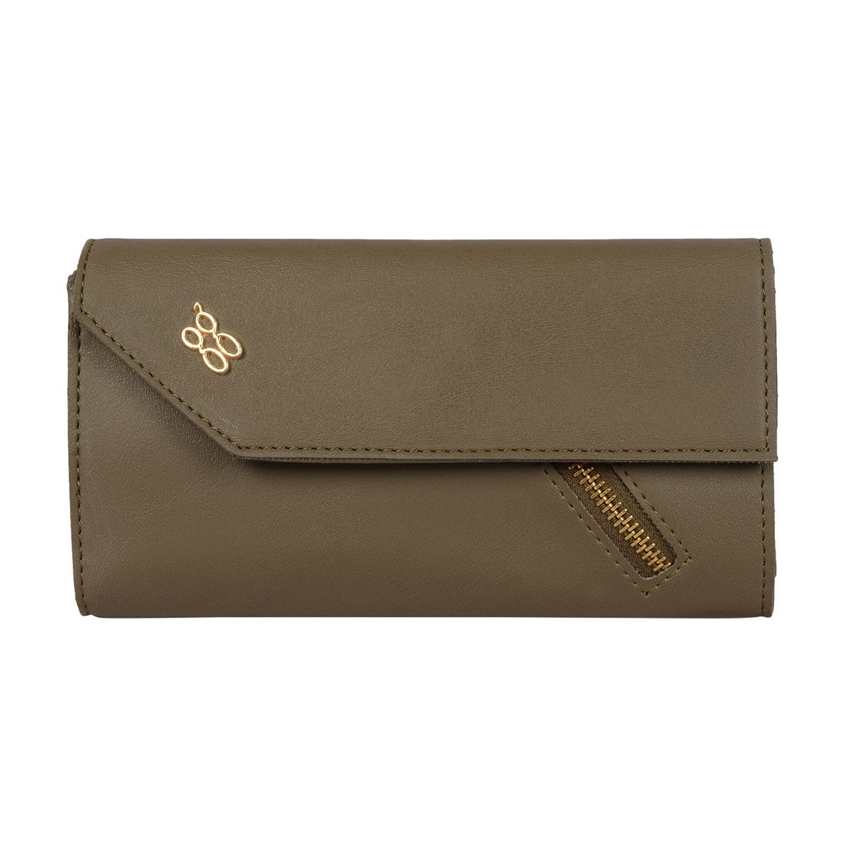 RAINED E ASHLYN MILITARY GREEN WALLET