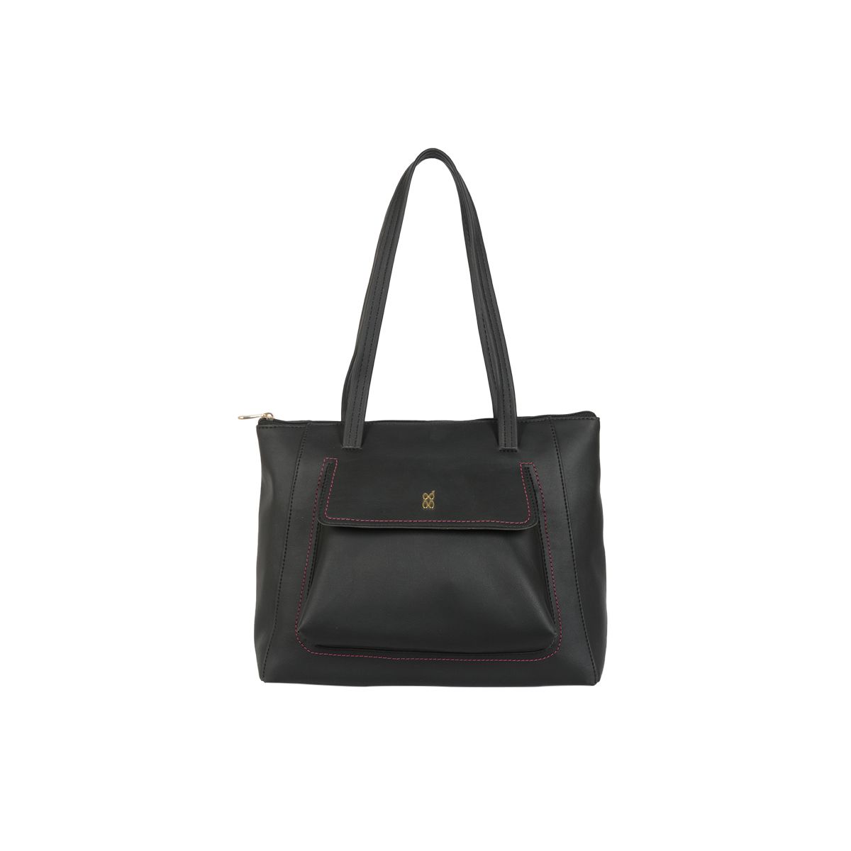 TINO E ZIBA BLACK TOTE