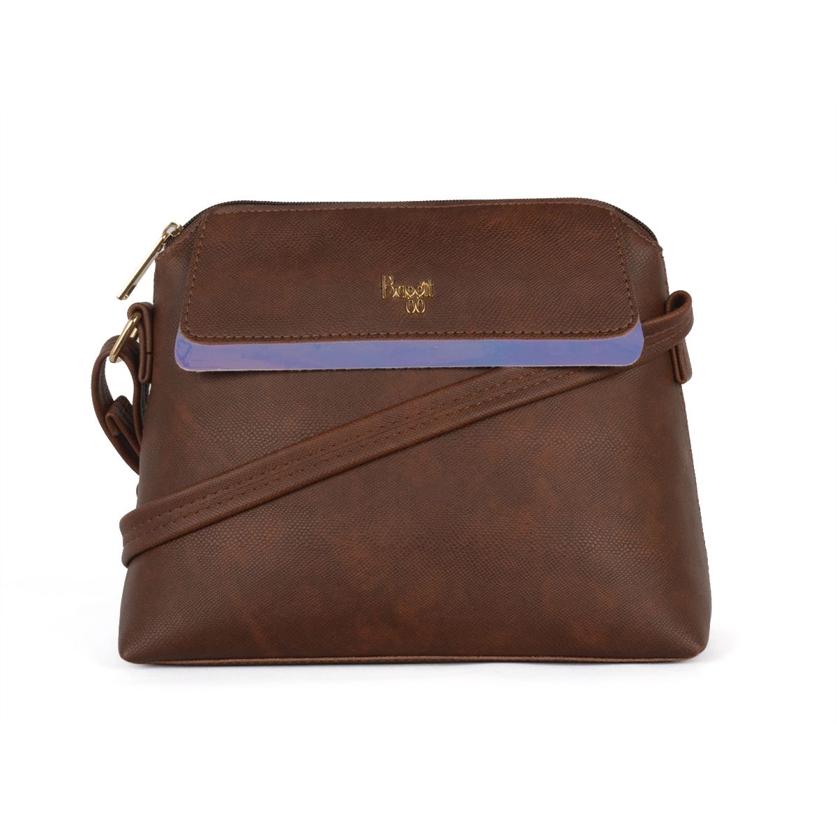 L ZOOK TRIVAGO 5 BROWN SATCHEL