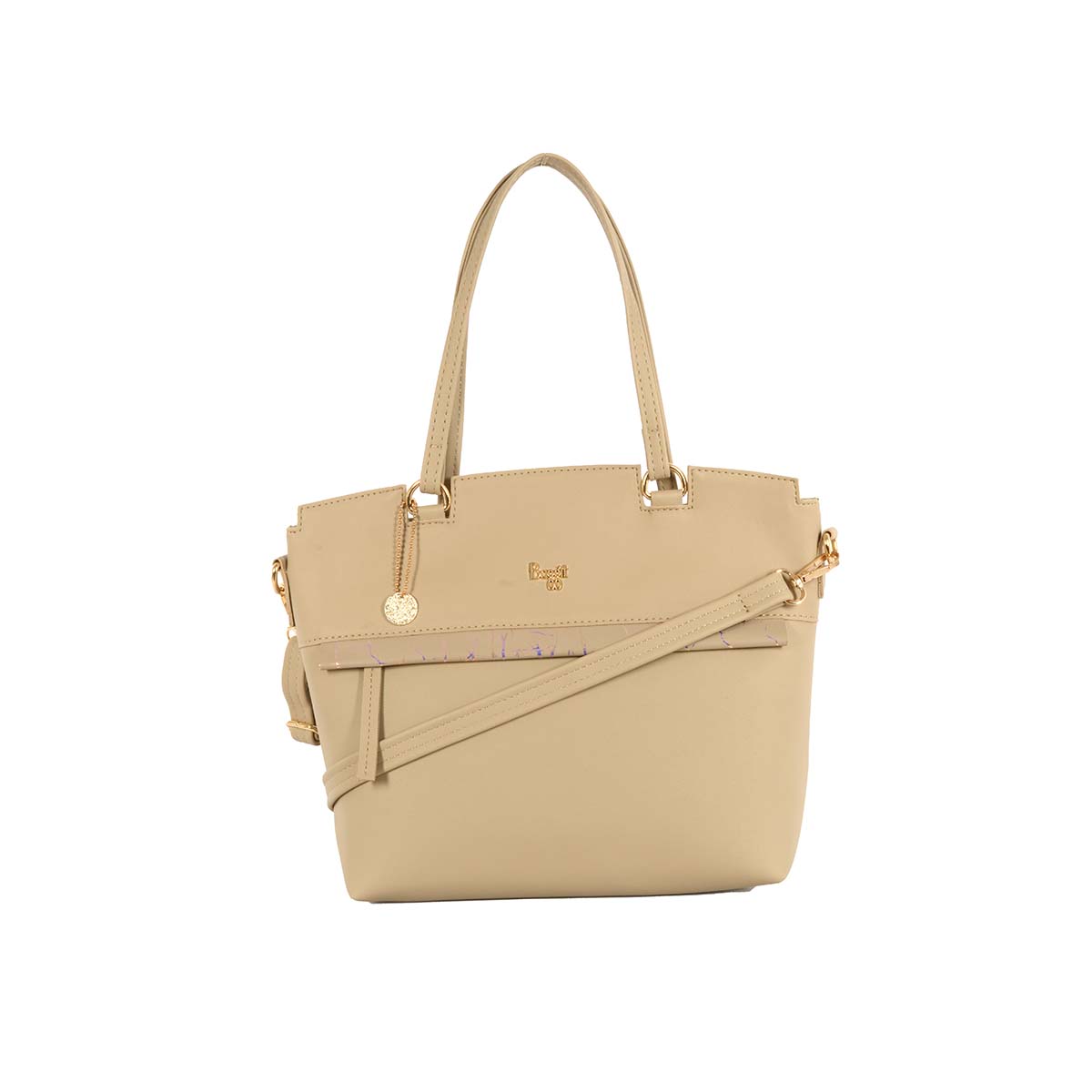 L BASALTIC LAVA 5 SS BEIGE SATCHEL