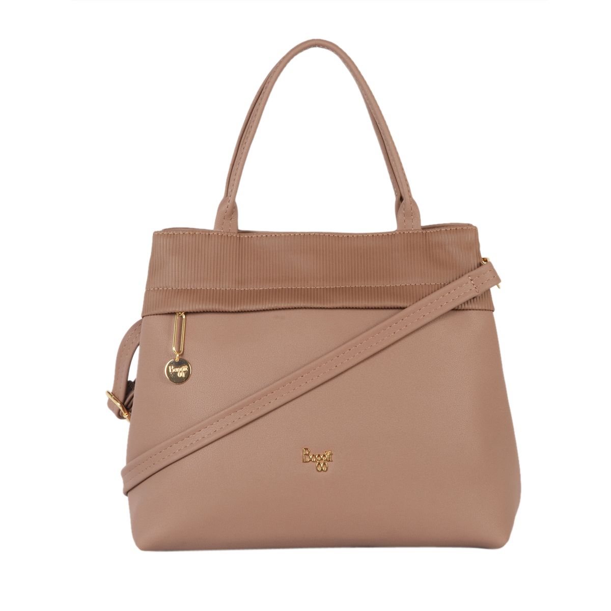 L FRANGI BYRON 5 MAUVE SATCHEL