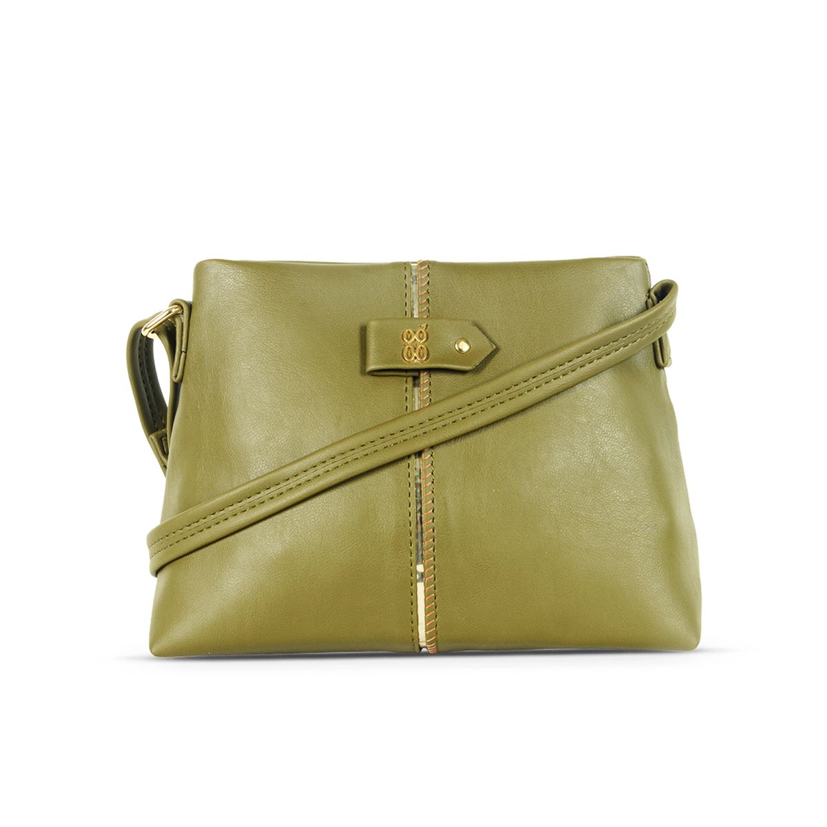 UNION OLIVE SATCHEL BAG