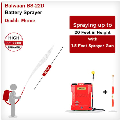 Balwaan BS22D Battery Sprayer Balwaan BS22D Battery Sprayer