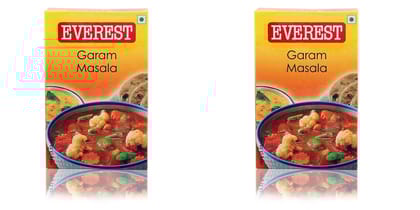 Everest Spices | Garam Masala Powder | 100 Gm Each | Pack of 2| 200 Gm Pack