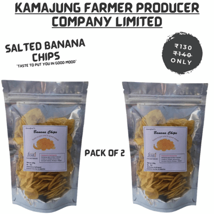 Salted Banana Chips - Pack of 2 Salted Banana Chips - Pack of 2