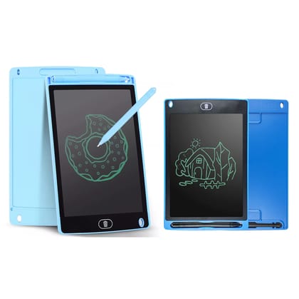 Humaira Electronic LCD Writing Tablet Pad - 8.5 Inch & 12 Inch Screens, Stylus Pen, Eco-Friendly - Pack of 2 Humaira Electronic LCD Writing Tablet Pad - 8.5 Inch & 12 Inch Screens, Stylus Pen, Eco-Friendly - Pack of 2