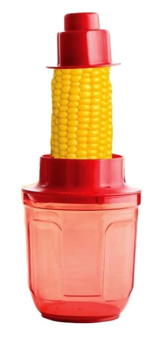 Humaira Plastic Corn Cutter Corn Stripper with Container