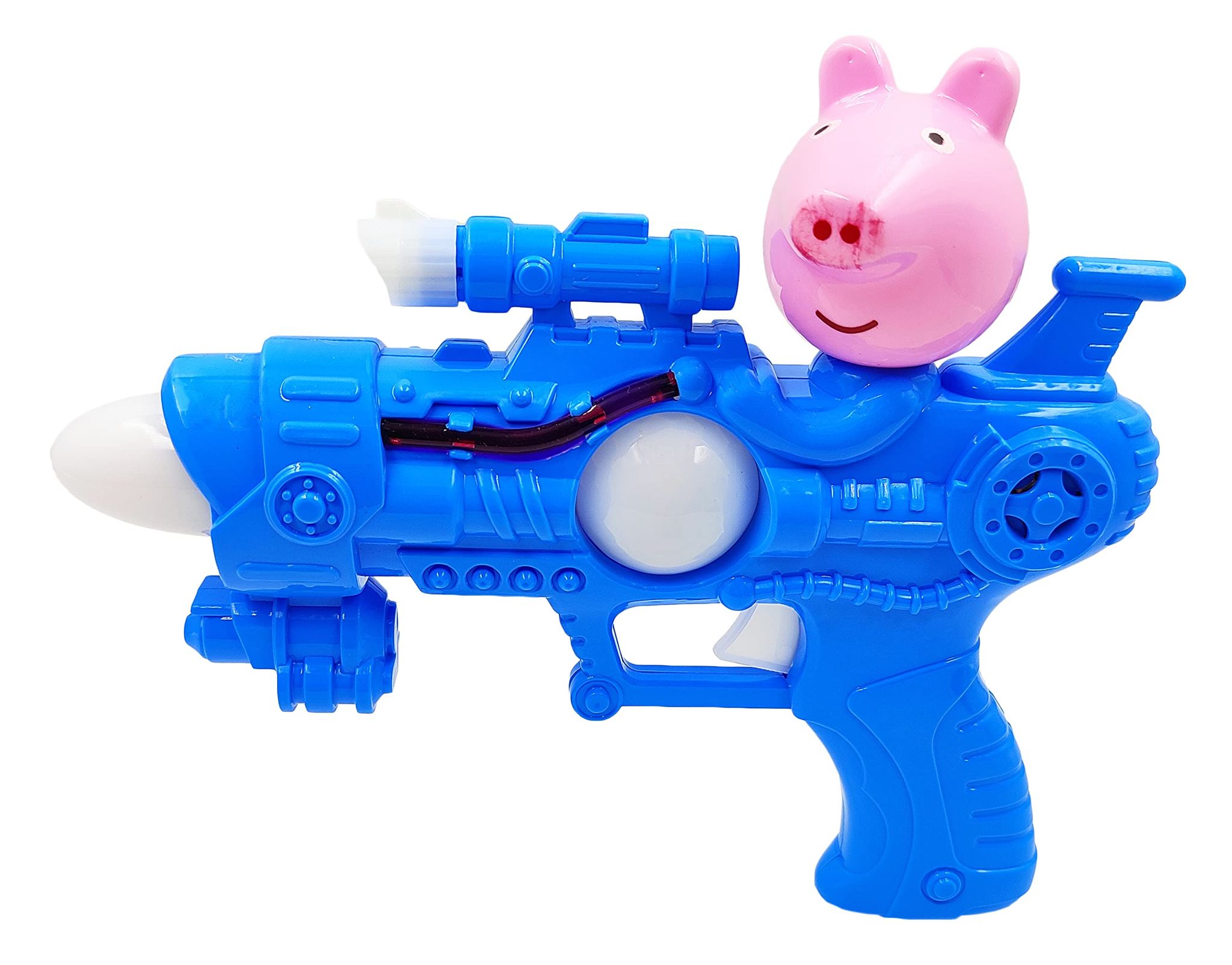 Humaira Plastic Pig Sound Toy Gun Electric Musical Gun with Sound and Flashing Light Toy for Boys, Kids