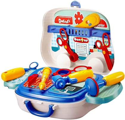 Humaira Doctor Set Pretend Play Set Toy Carry Along Medical Clinic Briefcase for Kids Boys Girls Humaira Doctor Set Pretend Play Set Toy Carry Along Medical Clinic Briefcase for Kids Boys Girls