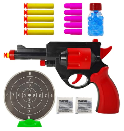 Humaira Revolver Legends Plastic Toy Gun with Suction Bullets, Plastic Bullets, Crystal Bullets, Target Board for Kids Boys Humaira Revolver Legends Plastic Toy Gun with Suction Bullets, Plastic Bullets, Crystal Bullets, Target Board for Kids Boys