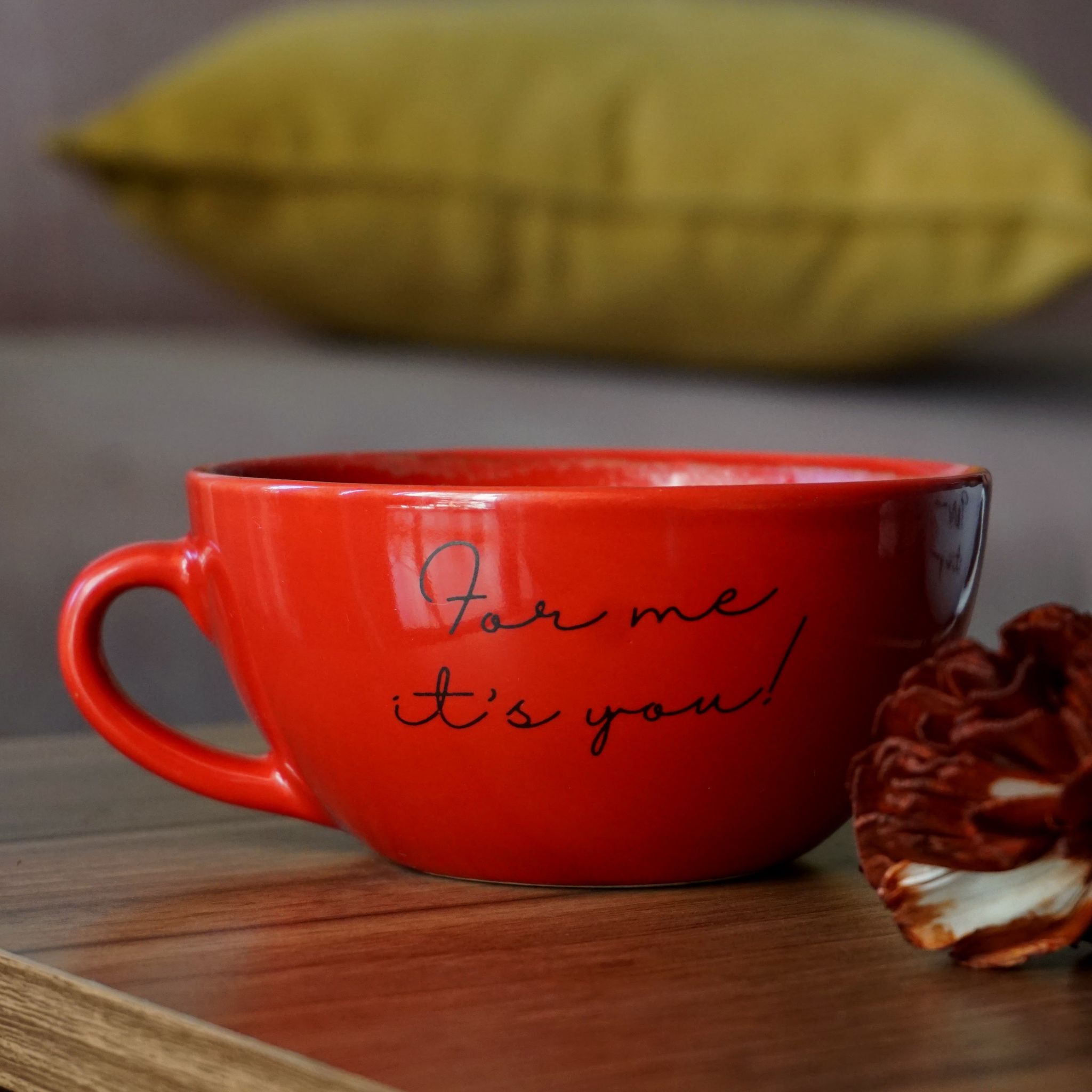 The Valentine Mug (Passion Red)