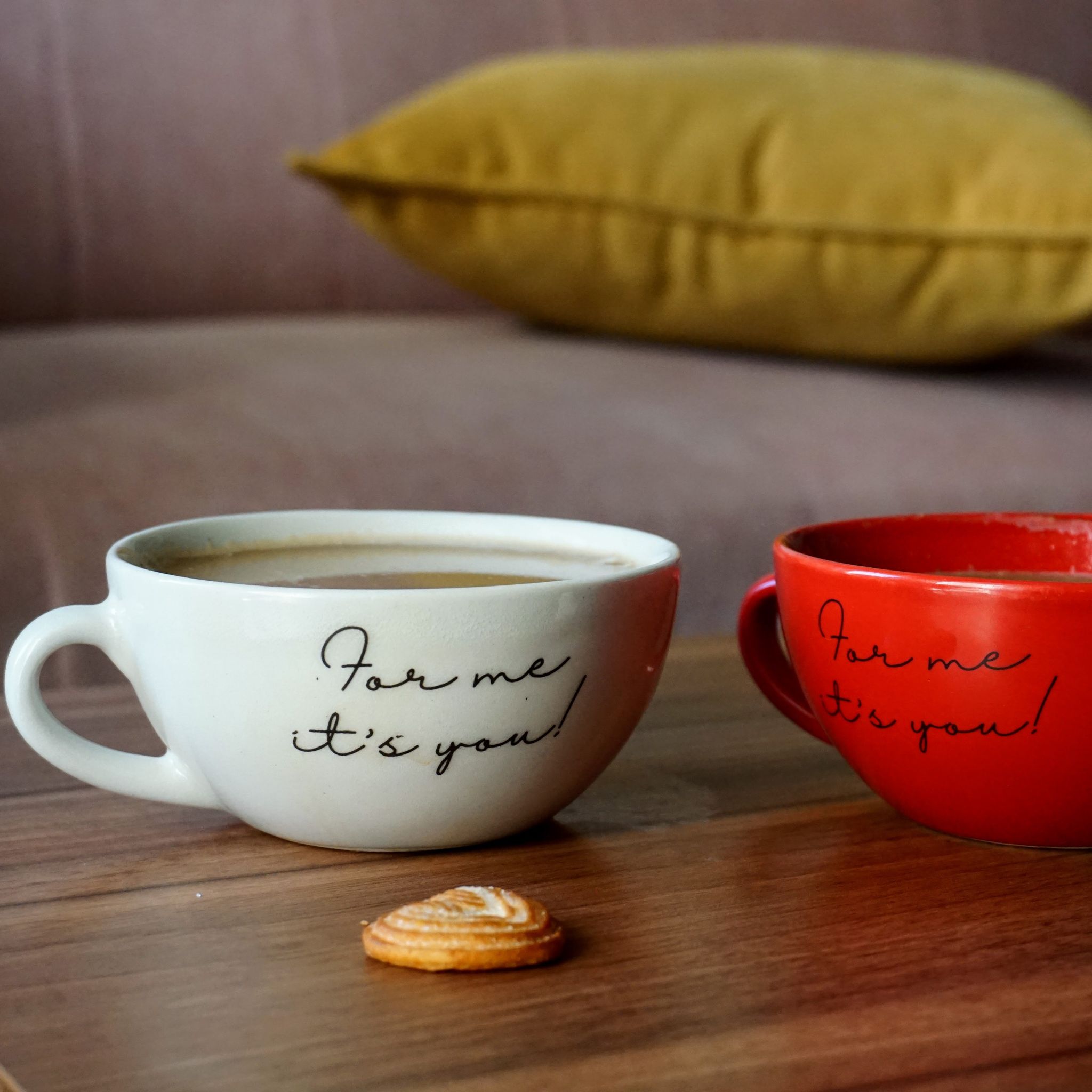 The Valentine Mug Combo (White+Red)