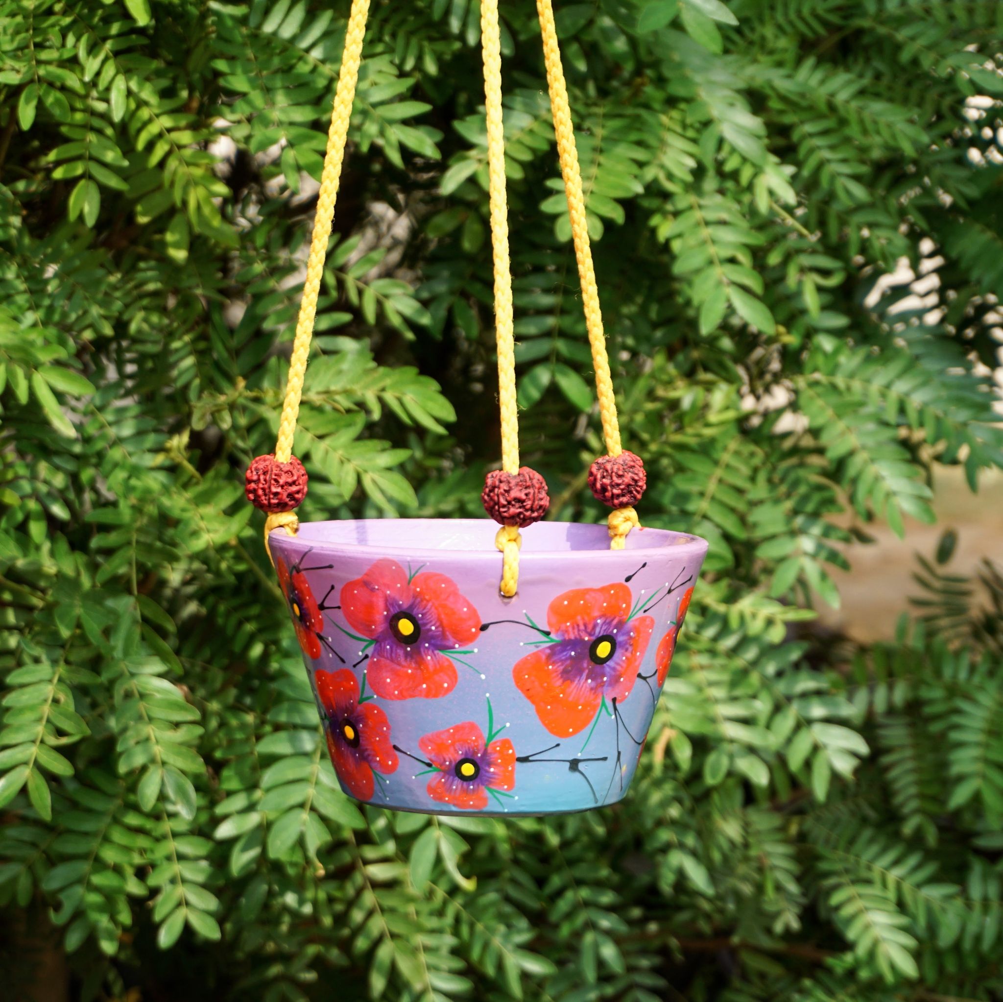 Handpainted Terracotta Planter 6