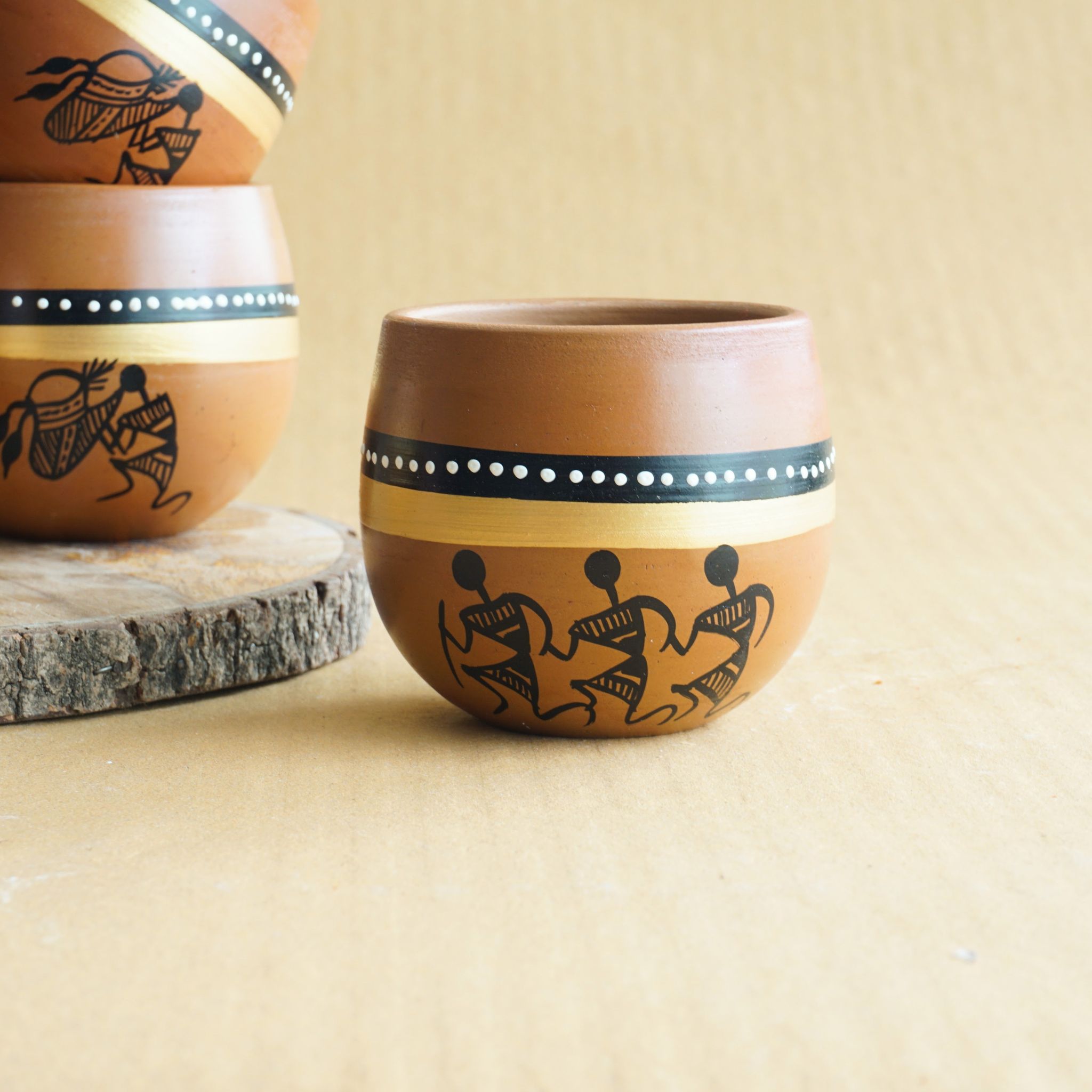 Handpainted Terracotta Kulhadds