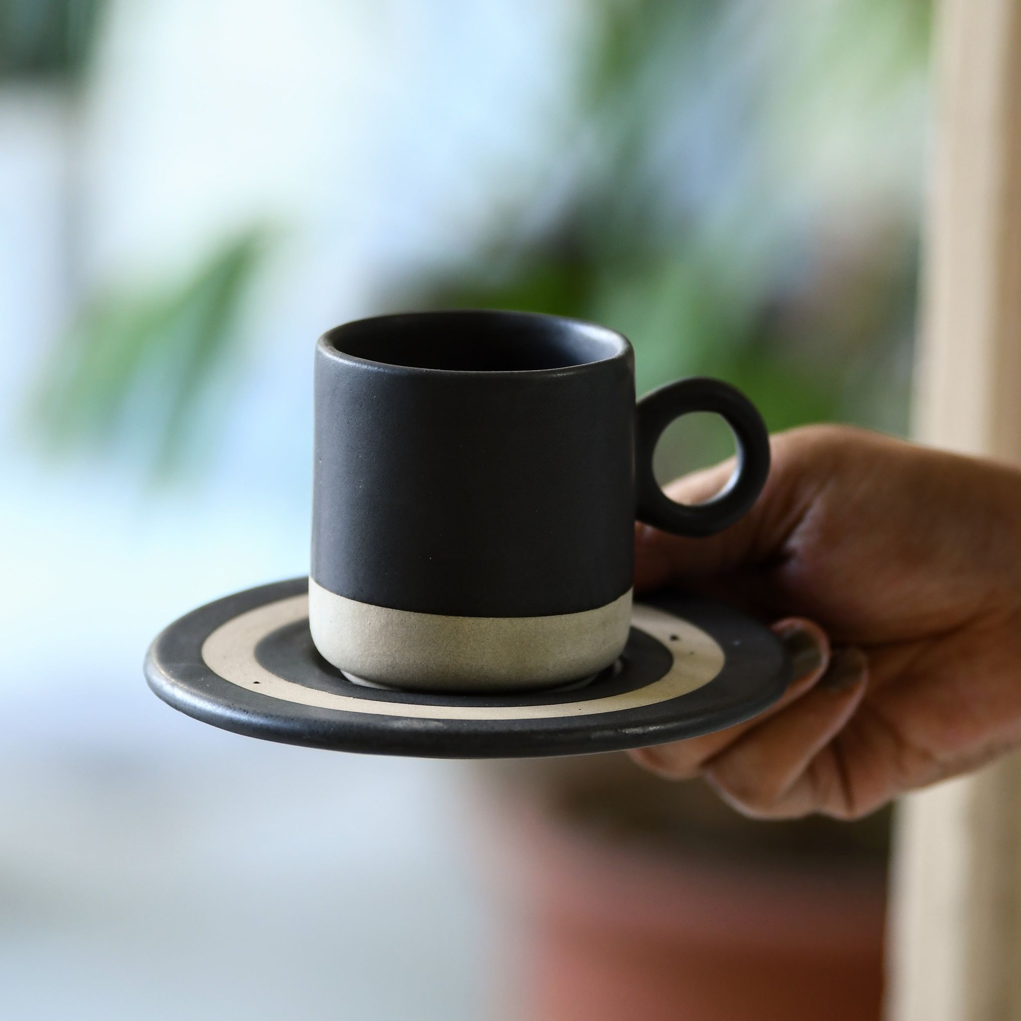 Black Bird Espresso Cup & Saucer