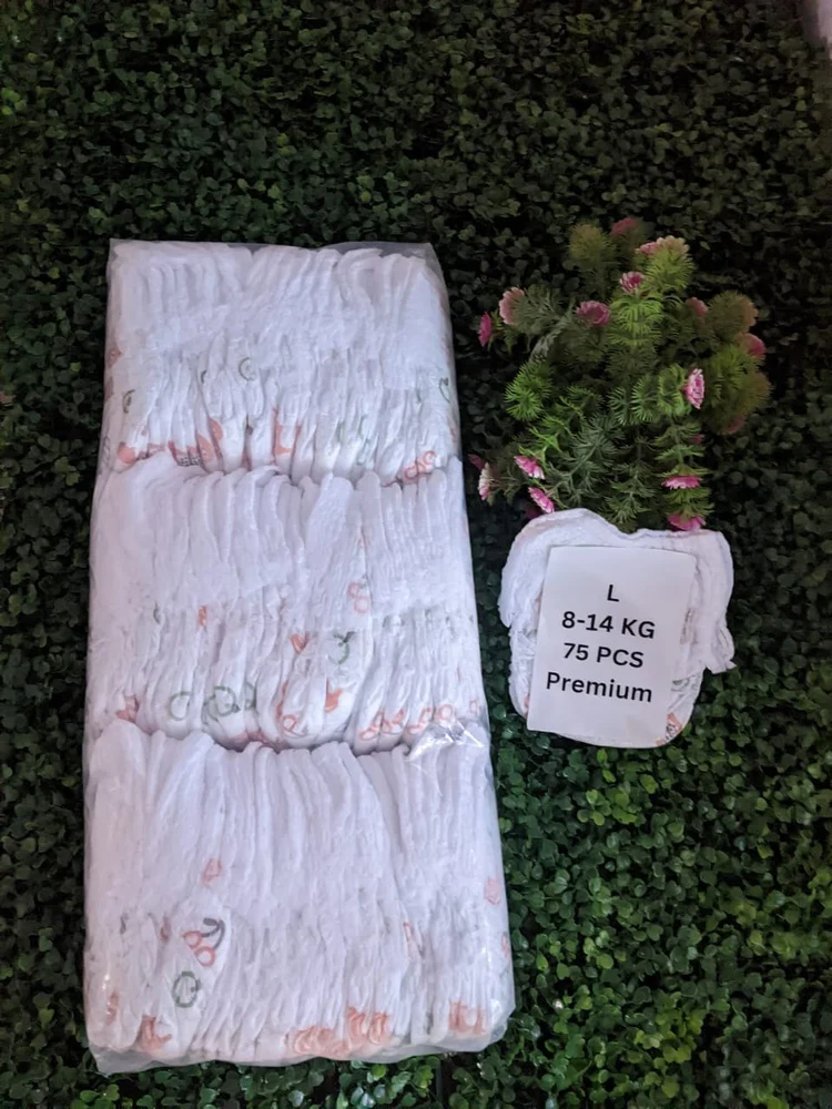 Soft Baby Pants Style  Diapers Large - L (75 PCS PACK)