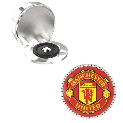 The Smart Buttons - Shirt Button Cover Cufflinks for Men - Manchester United FC Style The Smart Buttons - Shirt Button Cover Cufflinks for Men - Manchester United FC Style
