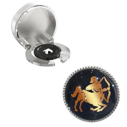 The Smart Buttons -  Shirt Button Cover Cufflinks for Men - Sagittarius Design Pattern
