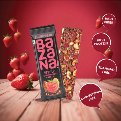 Bazana Raspberry Energy Bars (BRB) - Experience the Perfect Blend of Health and Delight with Healthy & Delicious Snack Bars (38g x 12) for an Invigorating Snacking Experience! Bazana Raspberry Energy Bars (BRB) - Experience the Perfect Blend of Health and Delight with Healthy & Delicious Snack Bars (38g x 12) for an Invigorating Snacking Experience!