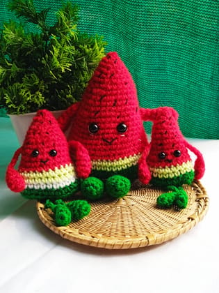 Ipunj Handmade Watermelon Toy Ipunj Handmade Watermelon Toy
