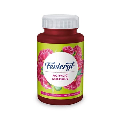 Fevicryl Acrylic Colour, Art & Craft Paint,Rich , NonCraking Paint for Canvas, Wood, Leather, Earthenware, Metal Ideal for Artists Vandyke Brown, 500ml Fevicryl Acrylic Colour, Art & Craft Paint,Rich , NonCraking Paint for Canvas, Wood, Leather, Earthenware, Metal Ideal for Artists Vandyke Brown, 500ml
