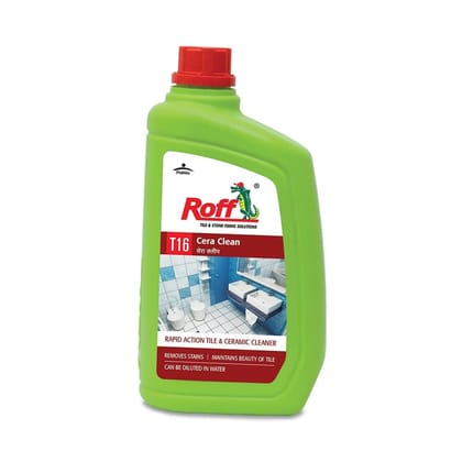 Pidilite T16 Roff Cera Clean Professional Tile, Floor and Ceramic Cleaner, Multisurface Floor and Tile Cleaner, Removes Stubborn Stains (500 ml) Pidilite T16 Roff Cera Clean Professional Tile, Floor and Ceramic Cleaner, Multisurface Floor and Tile Cleaner, Removes Stubborn Stains (500 ml)