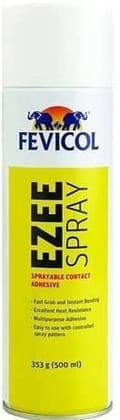 Pidilite Fevicol Ezee Spray DIY Sprayable Adhesive For Soundproofing & Acoustic Panels (383g) Pidilite Fevicol Ezee Spray DIY Sprayable Adhesive For Soundproofing & Acoustic Panels (383g)