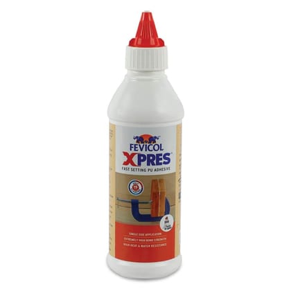 Pidilite Fevicol Xpres Adhesive Bonds wood to anything in minutes 500gm (FPA846650000000) Pidilite Fevicol Xpres Adhesive Bonds wood to anything in minutes 500gm (FPA846650000000)