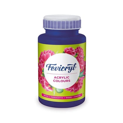 Fevicryl Acrylic Colour, Art &Craft Paint, DIY Paint, Rich Pigment, NonCraking Paint for Canvas, Wood, Leather, Earthenware, Metal Ideal for Artists Mauve, 500ml Fevicryl Acrylic Colour, Art &Craft Paint, DIY Paint, Rich Pigment, NonCraking Paint for Canvas, Wood, Leather, Earthenware, Metal Ideal for Artists Mauve, 500ml