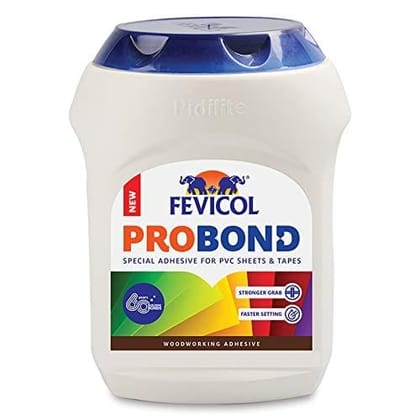 Pidilite Fevicol Probond Special Adhesive for PVC Laminates and Tapes 1Kg (FPA844800100000) Pidilite Fevicol Probond Special Adhesive for PVC Laminates and Tapes 1Kg (FPA844800100000)