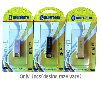 XBLAZE METEL USB BLUETOOTH DONGEL RECEIVER-ONLY ONE PIECE AND DESING WILL VARY