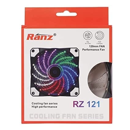 RANZ RZ-121 RGB PC CABINET COOLING FAN