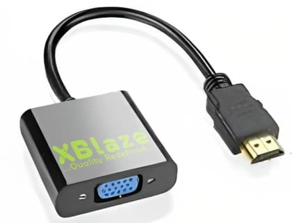 XBLAZE HDMI To VGA Converter (Black)