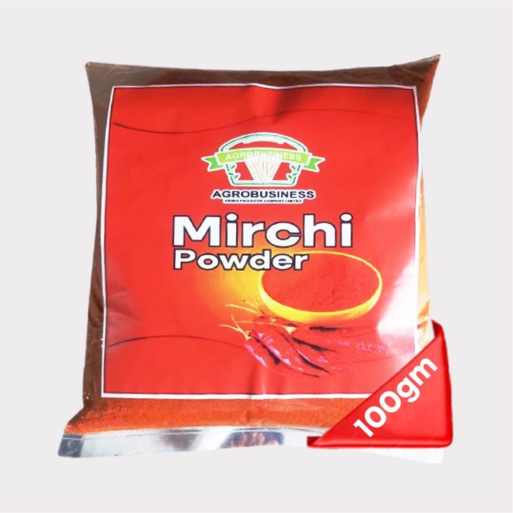 Red Chilli Mirch Powder 100 gm – Agrobusiness Krishi Producer: Spicy, Pure & Farm-Fresh Flavor in Every Pinch!