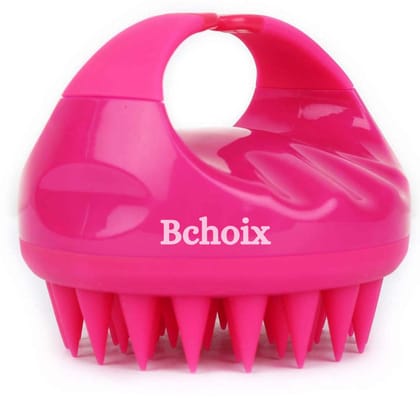 Bchoix Hair Scalp Massager Shampoo Brush with Soft Silicone Bristles for Anti-Dandruff, Hair Massager, Exfoliating,Cleaning Dandruff,Manual Head Massager, All Hair Types, For Men & Women Bchoix Hair Scalp Massager Shampoo Brush with Soft Silicone Bristles for Anti-Dandruff, Hair Massager, Exfoliating,Cleaning Dandruff,Manual Head Massager, All Hair Types, For Men & Women
