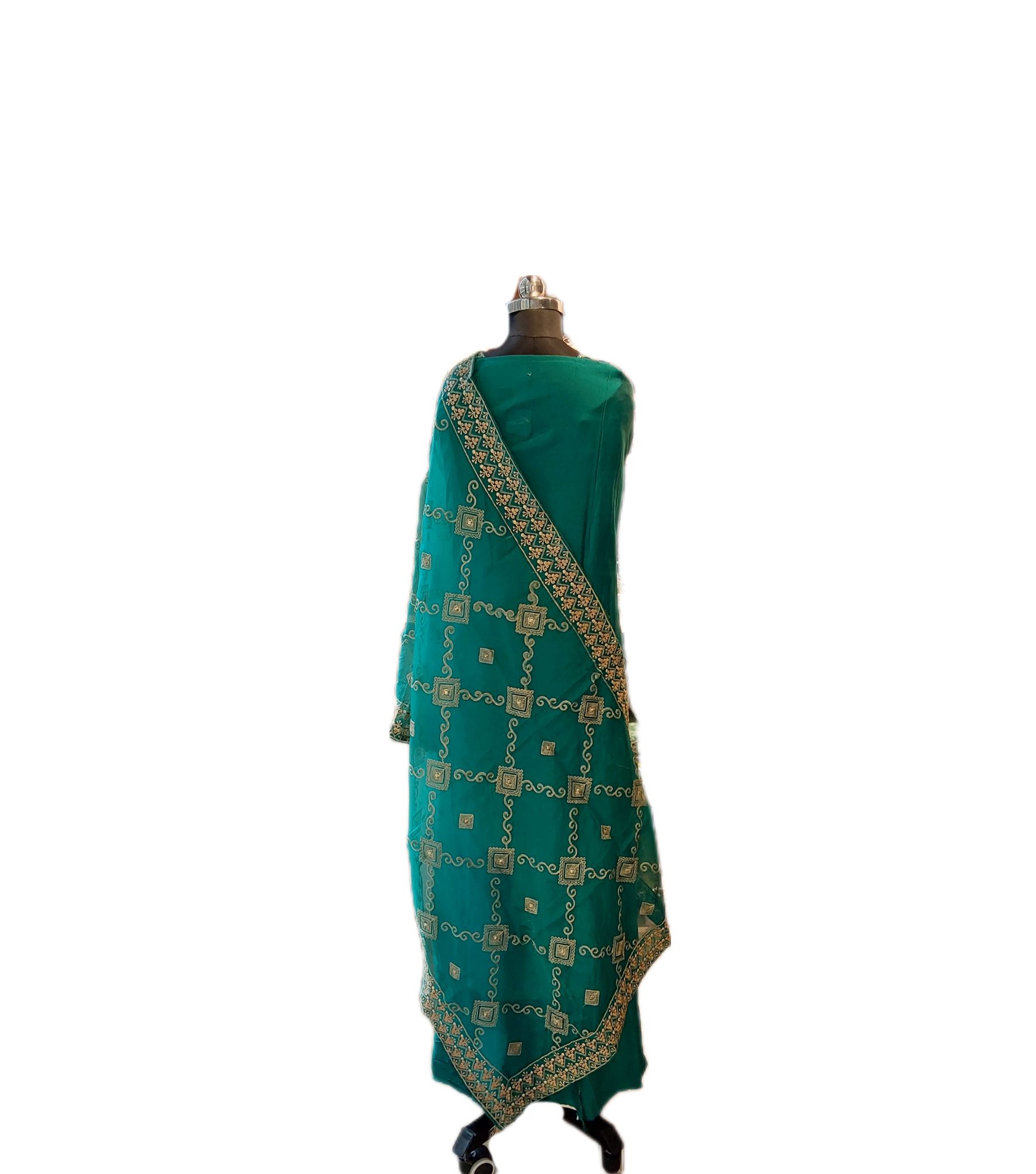 Gulmohur Modal Embroidered Suit