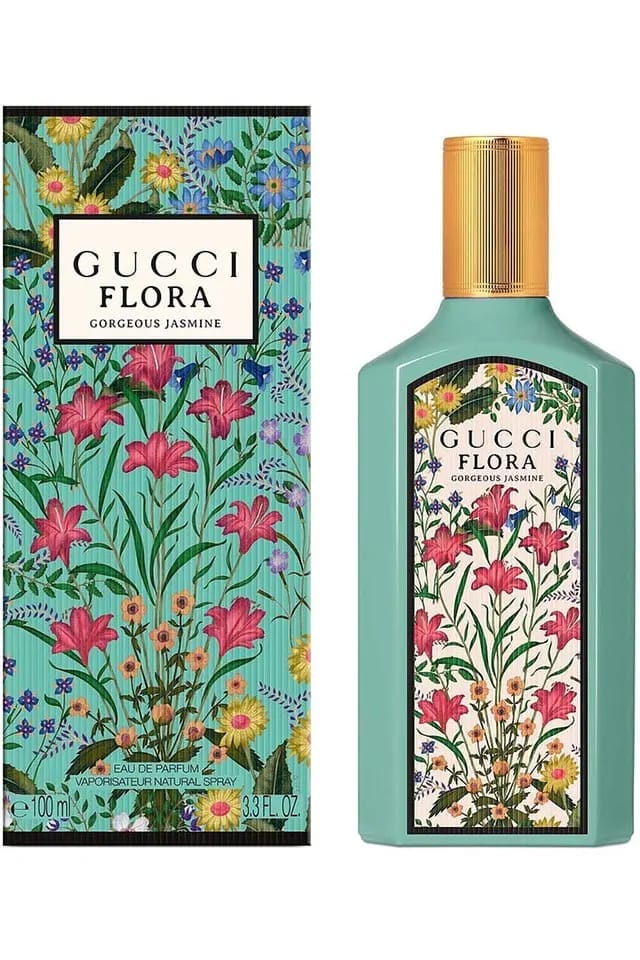 Gucci Flora Gorgeous Jasmine Liquid Eau De Parfum For 100ml Branded Perfume