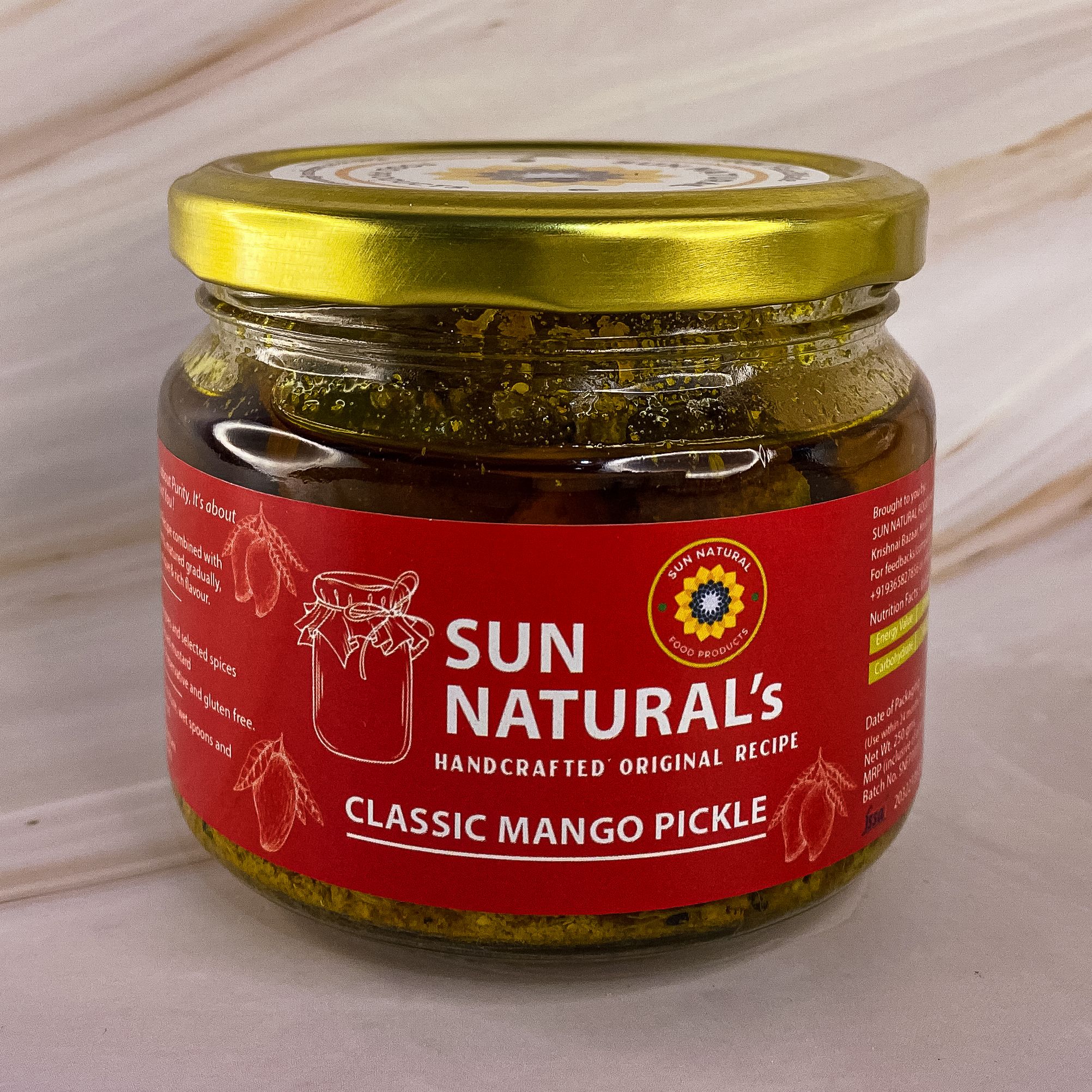 Classic Mango Pickle | Homemade Aam ka achar 250gm