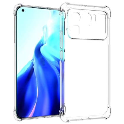 USTIYA for Mi 11 Ultra Case Clear TPU Four Corners Cover Transparent Soft funda USTIYA for Mi 11 Ultra Case Clear TPU Four Corners Cover Transparent Soft funda
