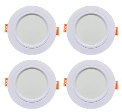 GR Lighting 9 Watt Concealed Down Light 4 Pieces Pack (Cool White)