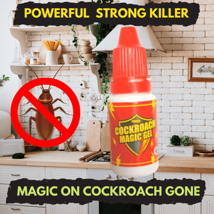 Best Cockroach Killer Magic Gel | Anti Roach Gel For Home, Kitchen & Office 15 GM (Pack Of 1)