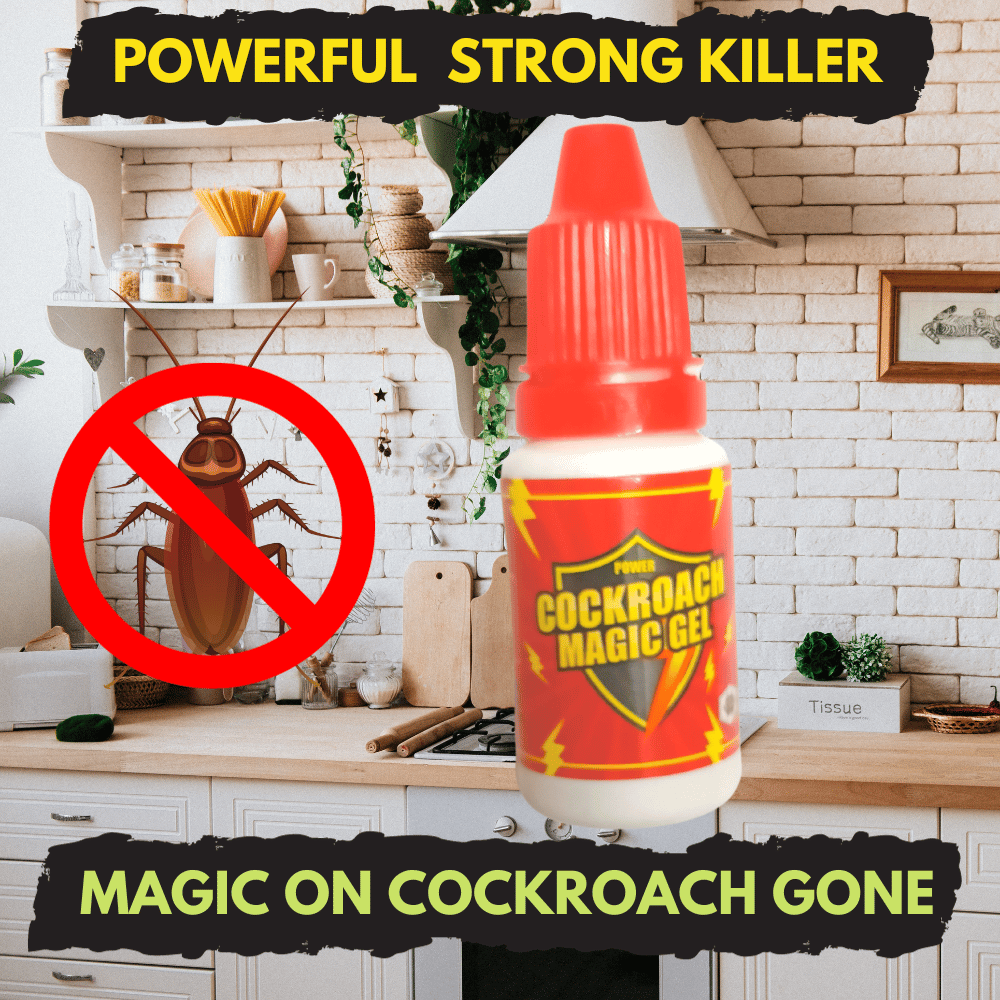 Best Cockroach Killer Magic Gel | Anti Roach Gel For Home, Kitchen & Office 15 GM (Pack Of 1)