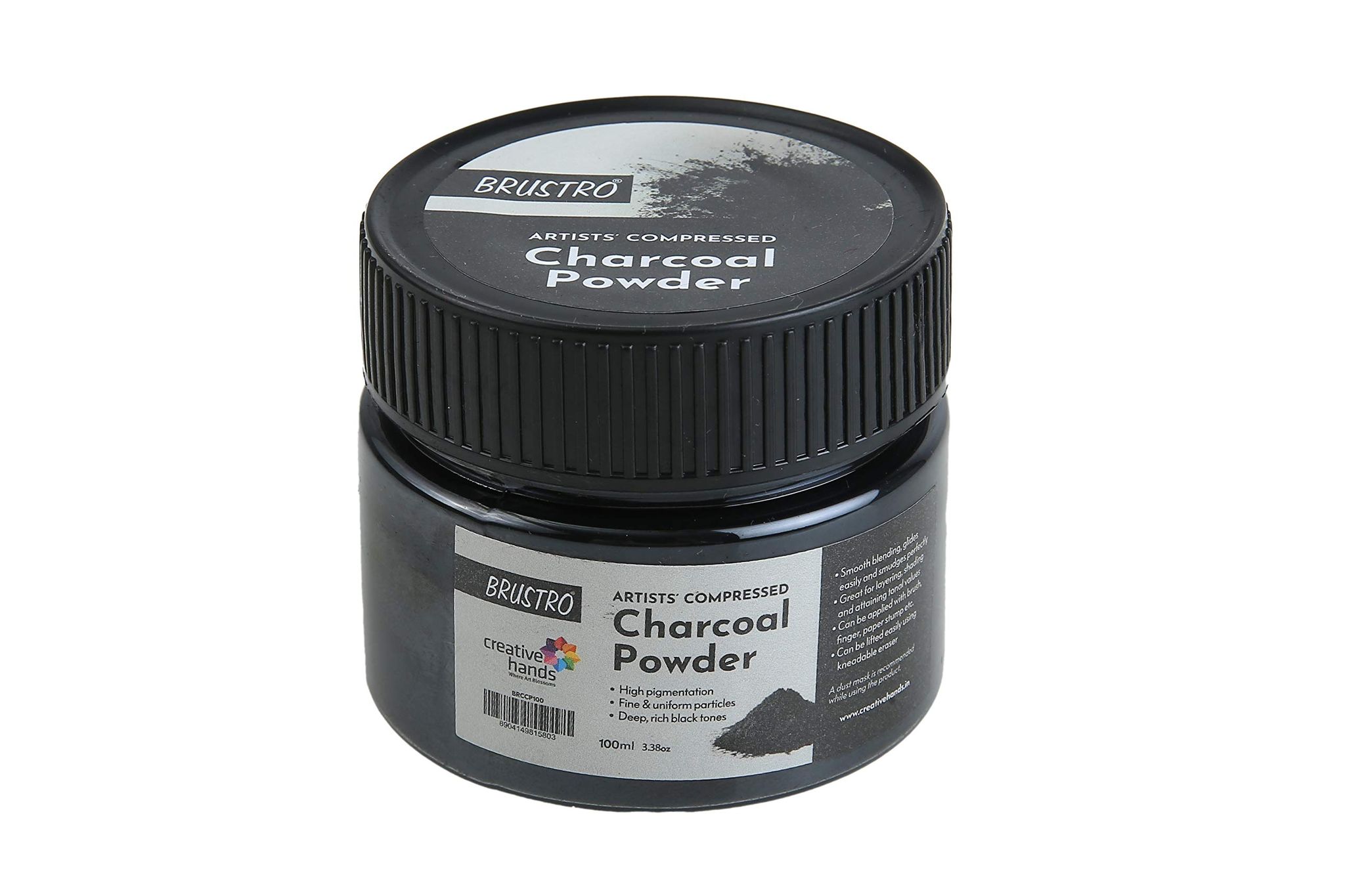 BRUSTRO Artists Compressed Charcoal Powder 100 ml