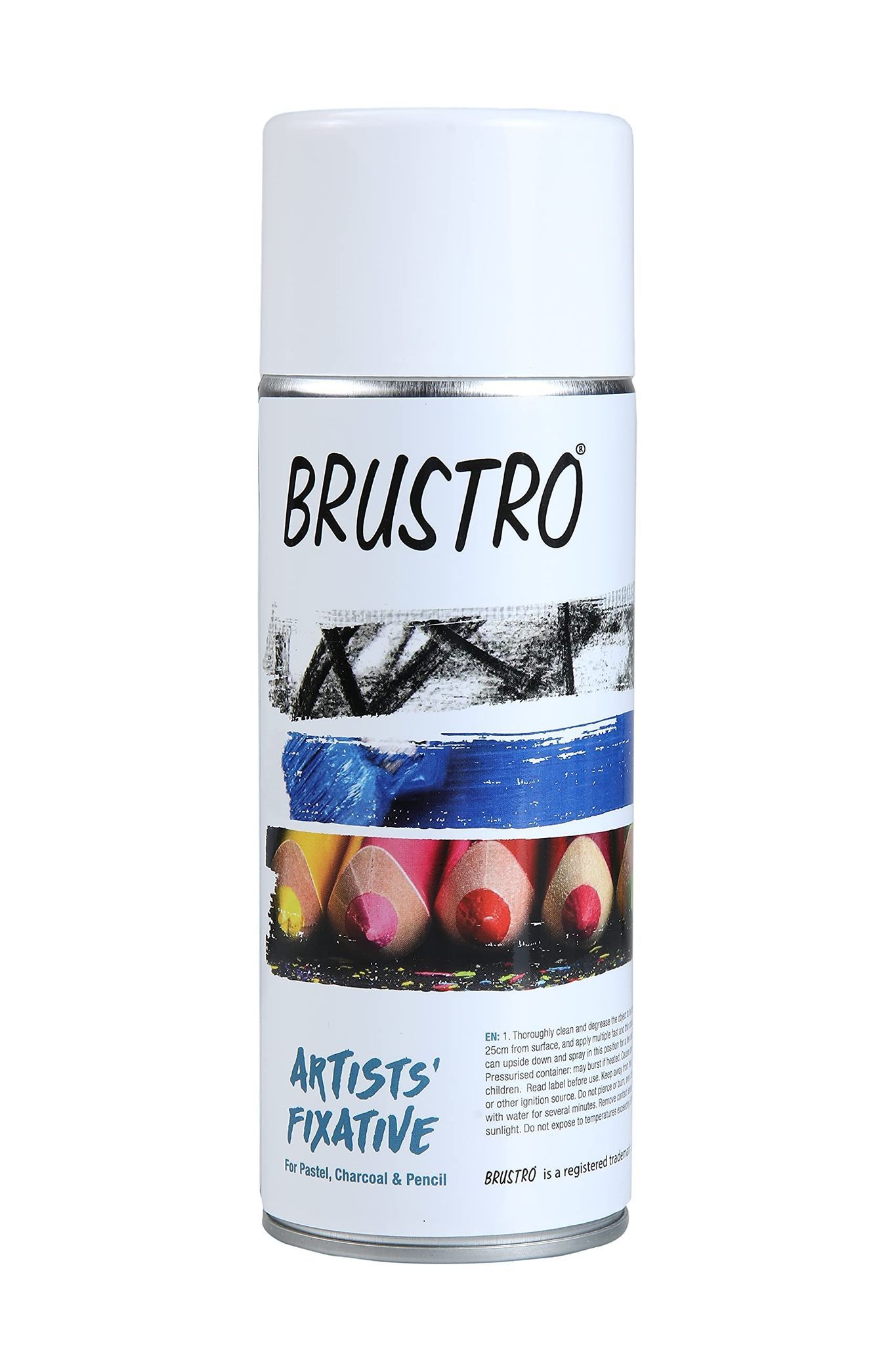 Brustro Artists' fixative 400 ml spray can