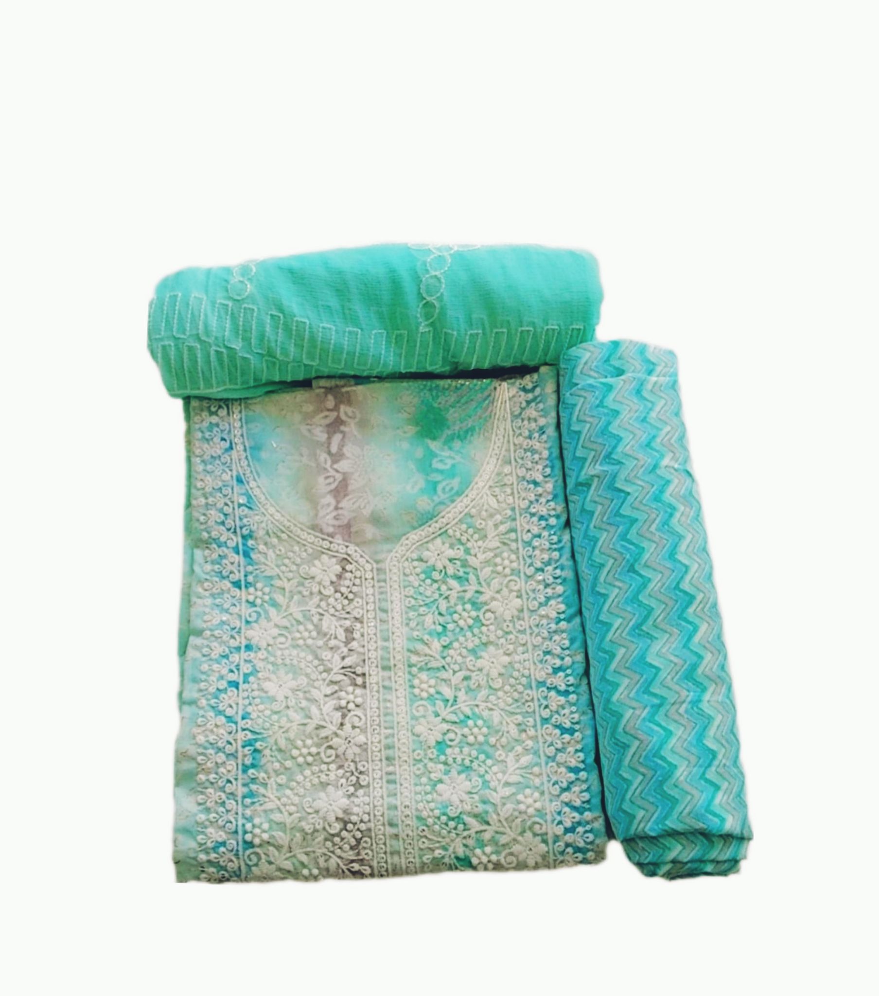 Gulmohur Cotton Printed Suit
