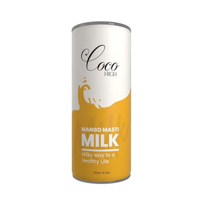 COCO HIGH Mango Masti Flavour Milk - 200ml Pack Of 1 COCO HIGH Mango Masti Flavour Milk - 200ml Pack Of 1
