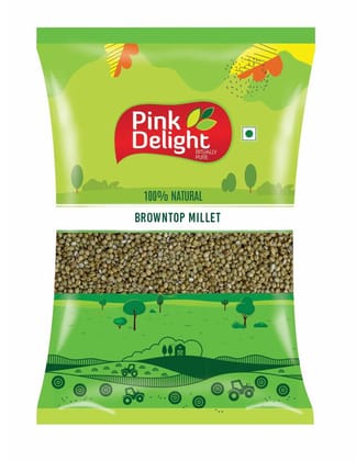 Pink Delight Millet | Browntop Millet | Unpolished & Natural Grains | Chotti Kangni | Korale | High Protein & 100% more Fibre than Rice | 1 Kg Pack Pink Delight Millet | Browntop Millet | Unpolished & Natural Grains | Chotti Kangni | Korale | High Protein & 100% more Fibre than Rice | 1 Kg Pack