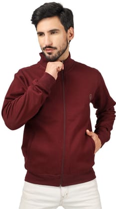 BLUEFICUS Winter Jackets For Men || Full Sleeve Solid Jacket With Zipper For Men's & Boys || Casual And Sports Jacket (Wine) BLUEFICUS Winter Jackets For Men || Full Sleeve Solid Jacket With Zipper For Men's & Boys || Casual And Sports Jacket (Wine)
