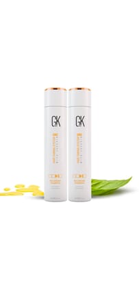 GK Hair Sulphate free Moisturizing Conditioner for dry, frizzy hair Pack of 2 (300 ml) GK Hair Sulphate free Moisturizing Conditioner for dry, frizzy hair Pack of 2 (300 ml)